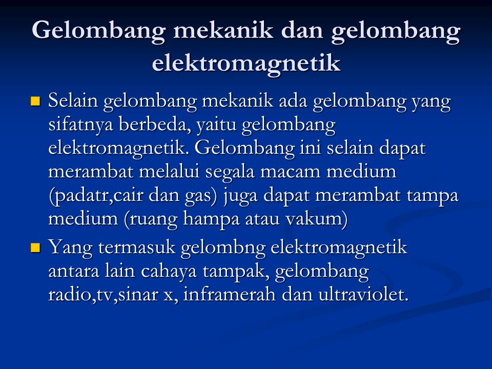 Gelombang Radio Termasuk Gelombang Transversal Atau Longitudinal